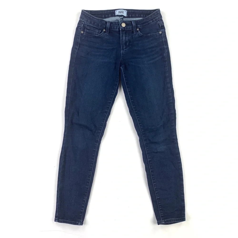 ALL JEANS DISCOUNTED!- PAIGE $179 Verdugo Skinny Ankle Jeans - Picture 3 of 8